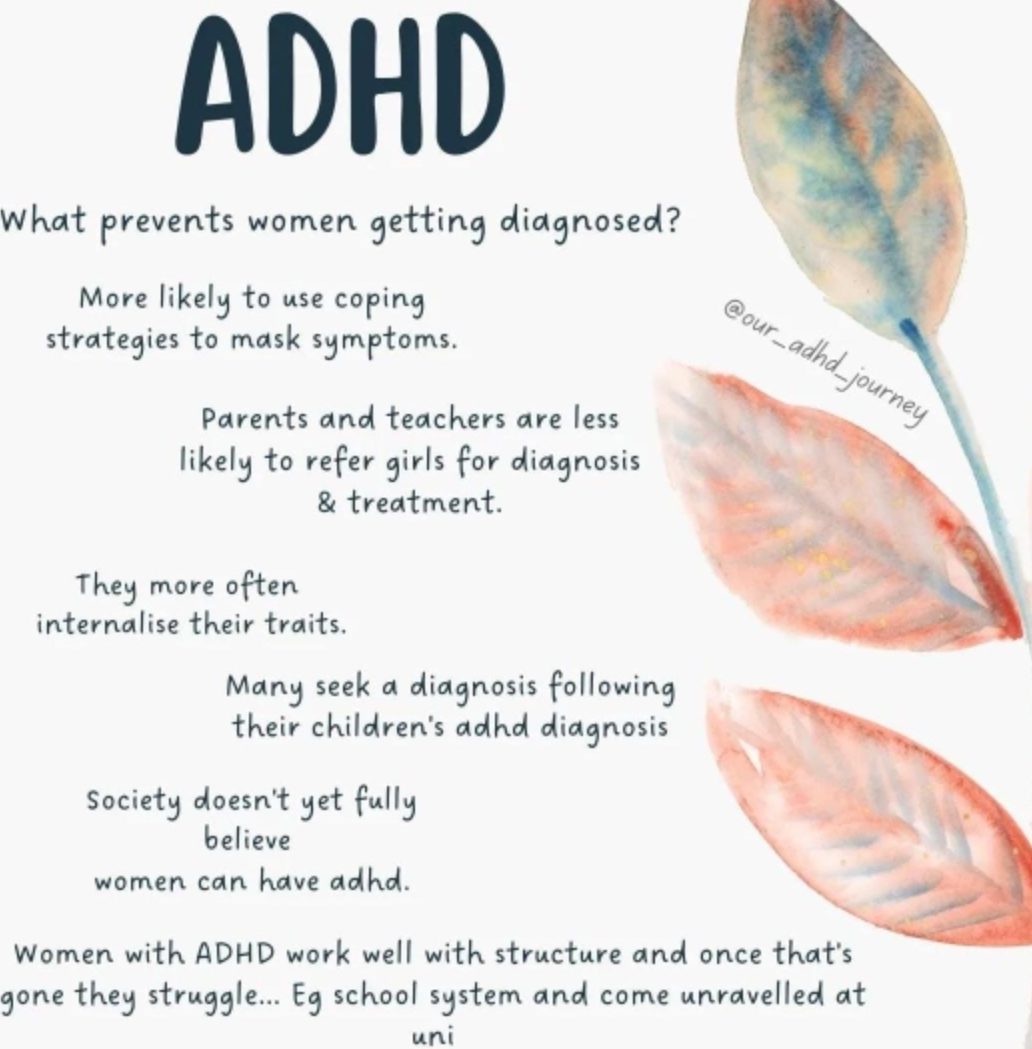 Undiagnosed ADHD infographic